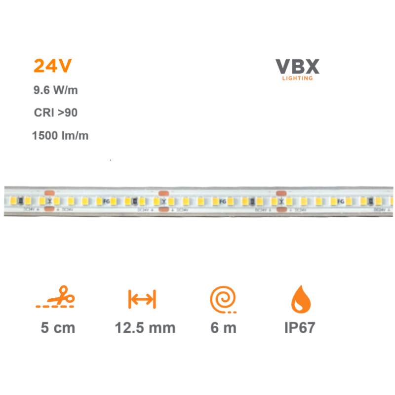 VBX LED Flex Strip IP67