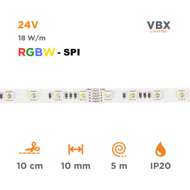 LED Strip VBX Classic - RGBW SPI 24V